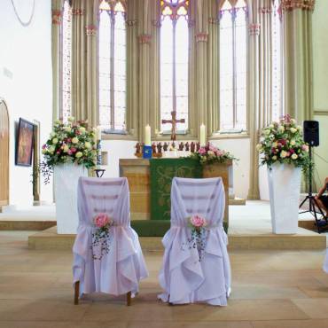 Kirchendeko Hochzeit in Herford